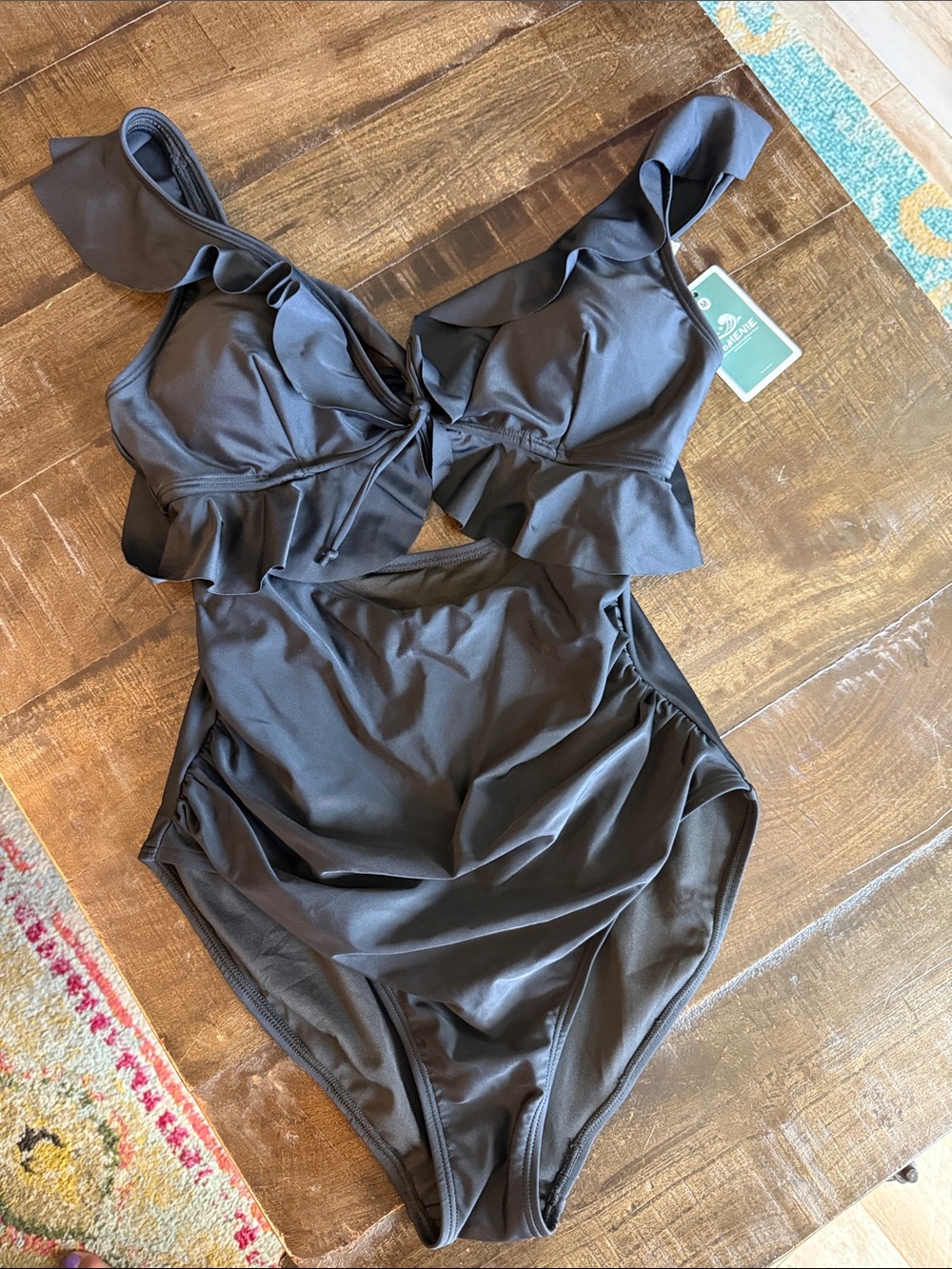 One-Piece Swimsuit - Black